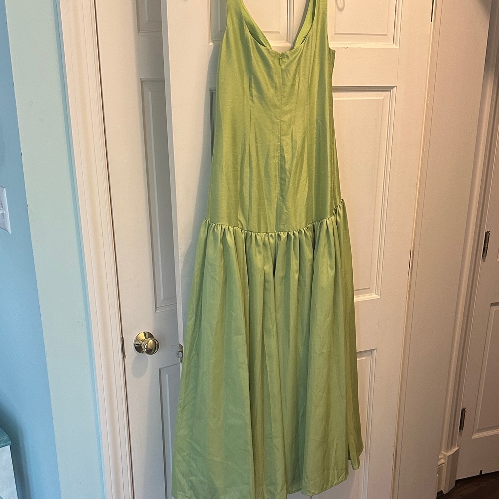 Hutch Gabriella V-Neck Drop-Waist Maxi Dress NWT - Picture 3 of 4